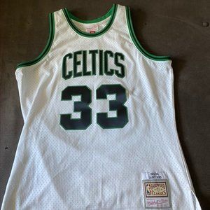 Boston Celtics Larry Bird Mitchell Ness Jersey